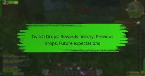Twitch Drops: Rewards history, Previous drops, Future expectations