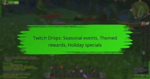 Twitch Drops: Seasonal events, Themed rewards, Holiday specials