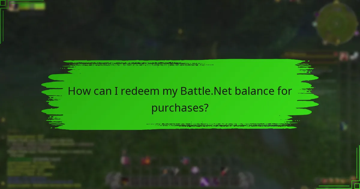 What items can I purchase with my Battle.Net balance?