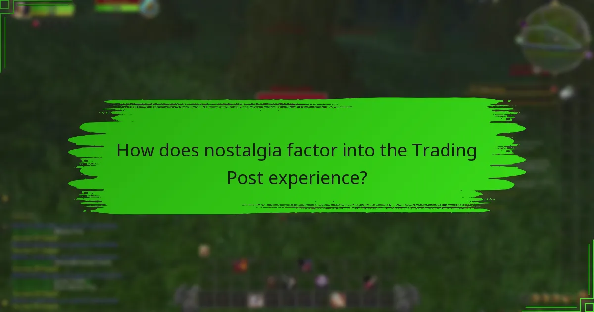Which past items were available in the Trading Post?