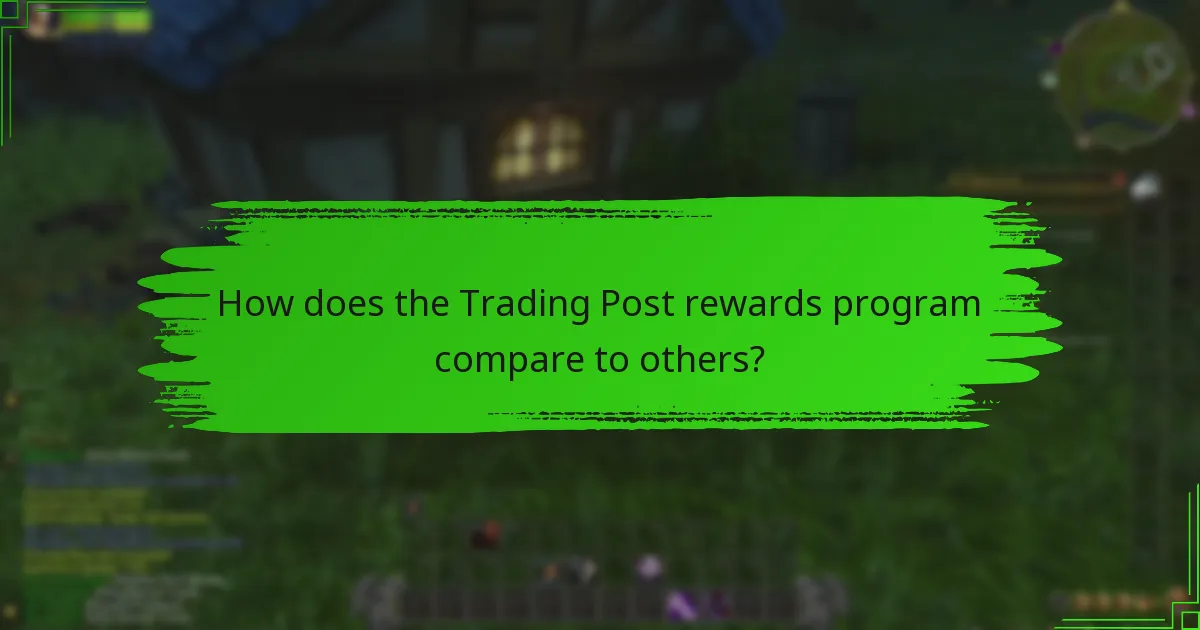 What are the different reward tiers in the Trading Post?