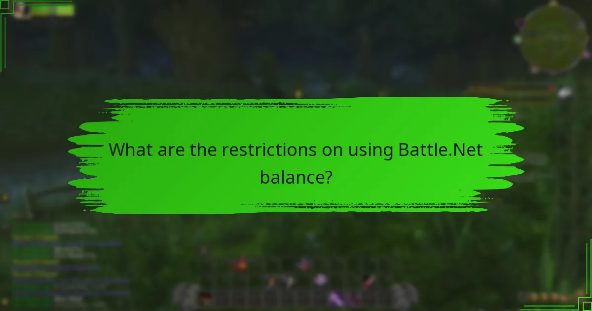 What are the best practices for managing my Battle.Net balance?
