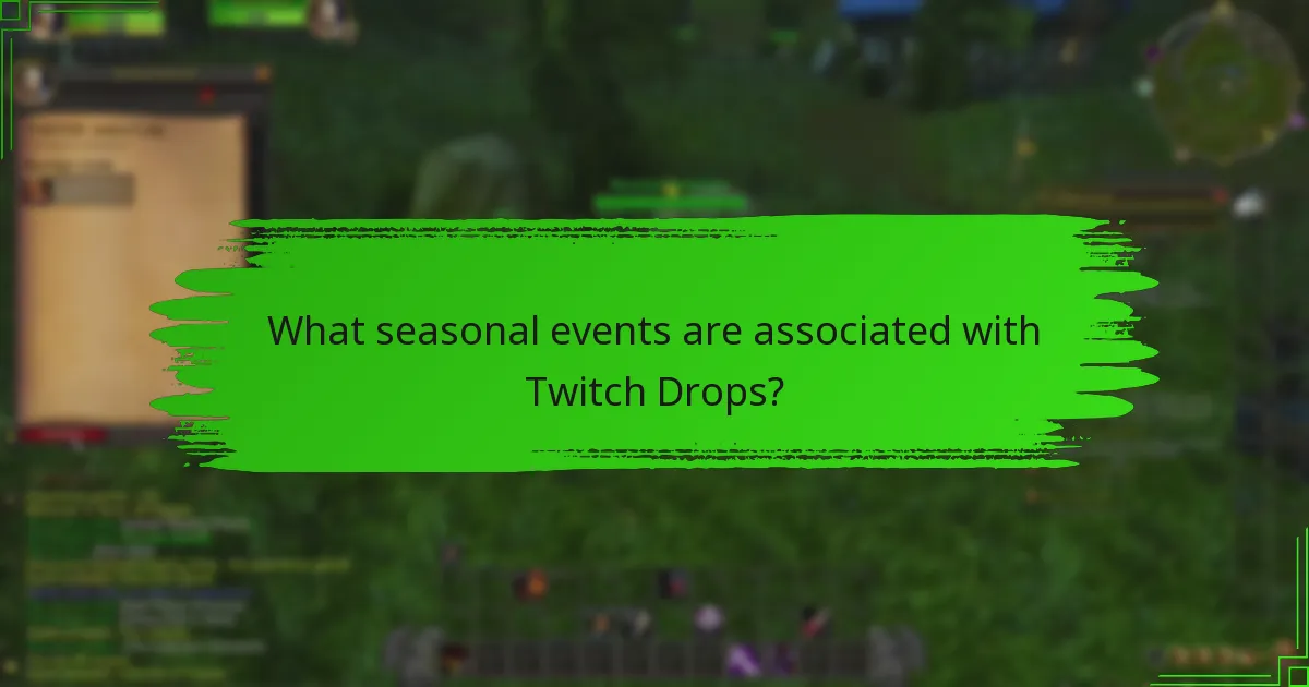 How can you participate in Twitch Drops events?